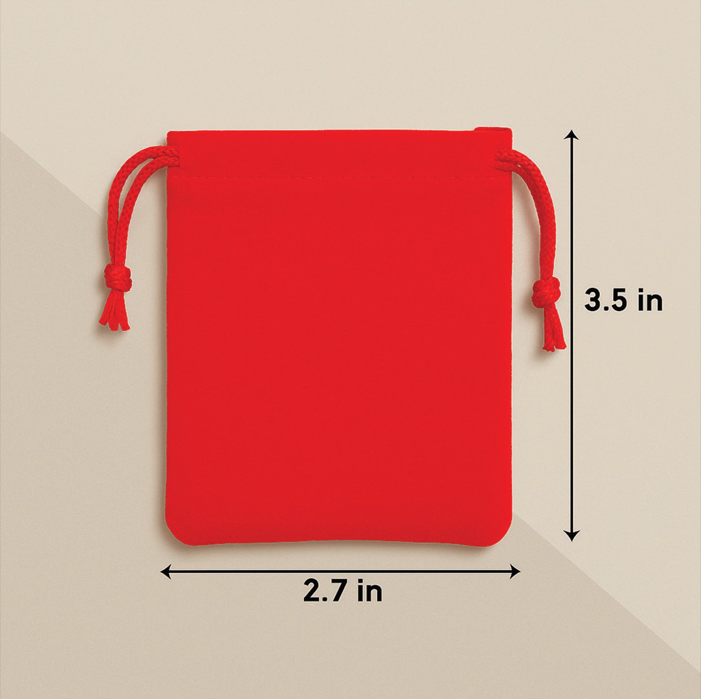 Red Velvet Abundance Pouch (3 Pack) – Cloves, Red String & Gem for Wealth & Protection – 3 Pack